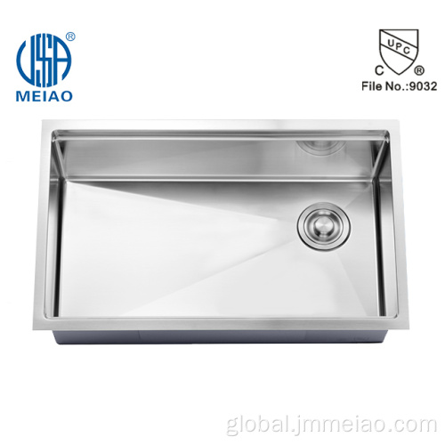 Workstation Sink Workstation Ledge Stainless Steel Kitchen Sink Single Bowl Supplier